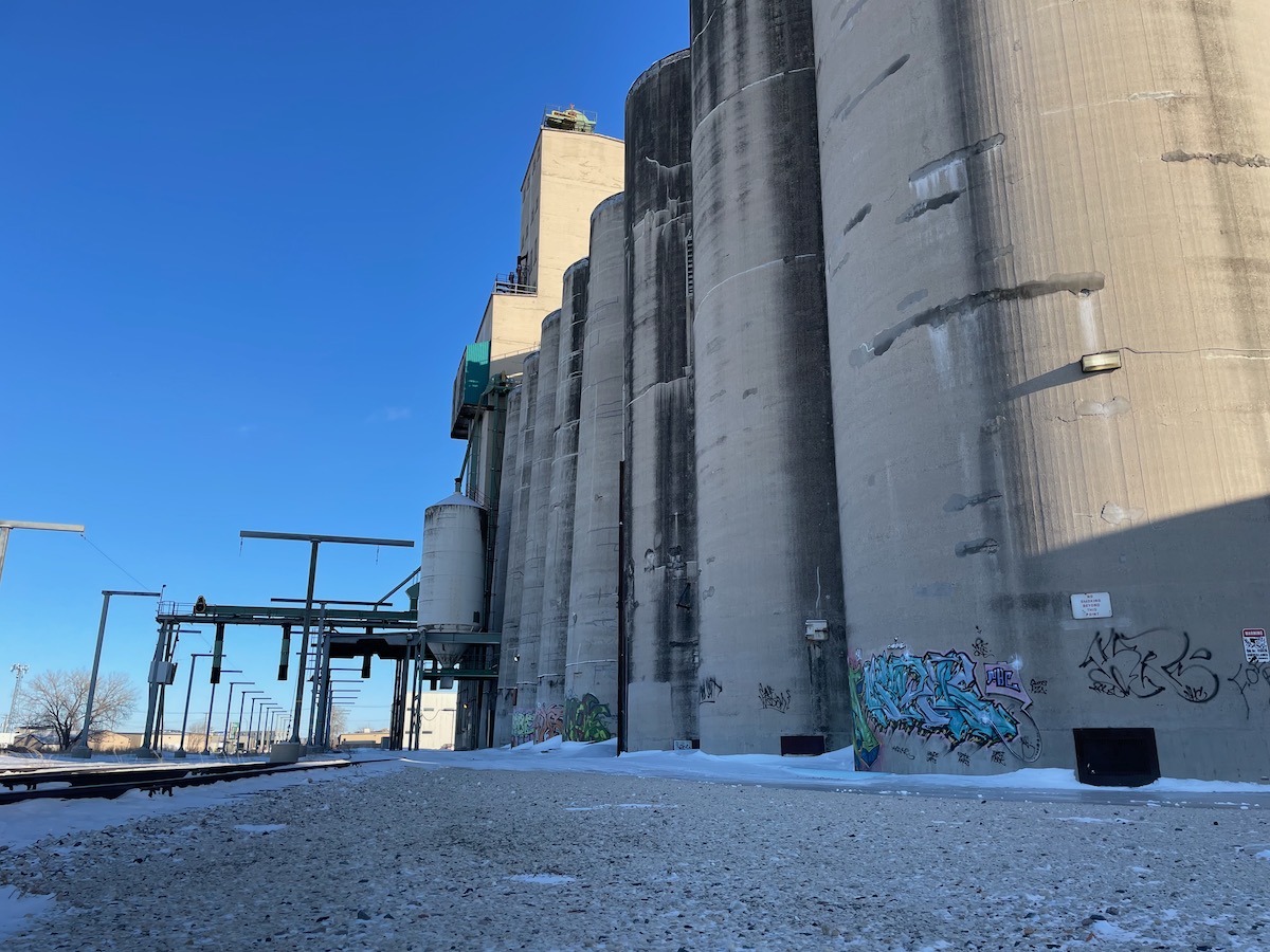 Viterra’s Coulter Avenue elevator in Winnipeg on Jan. 22.