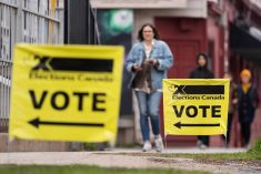 Canadians go to the polls
