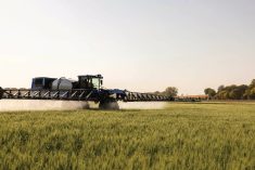 new holland SP410F sprayer