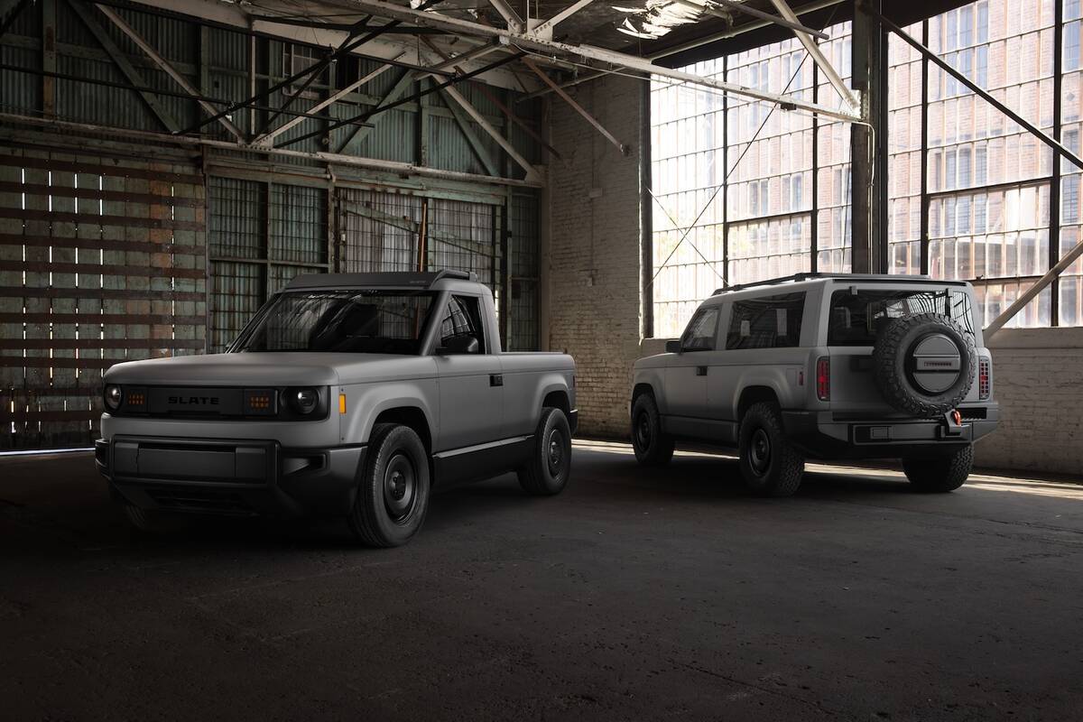 Slate electric trucks