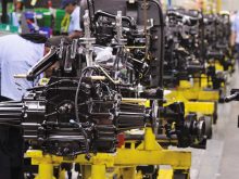 John Deere assembly line in Augusta, Georgia, USA. Pic: John Deere