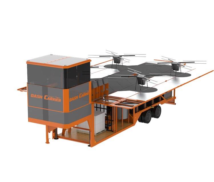 drone trailer