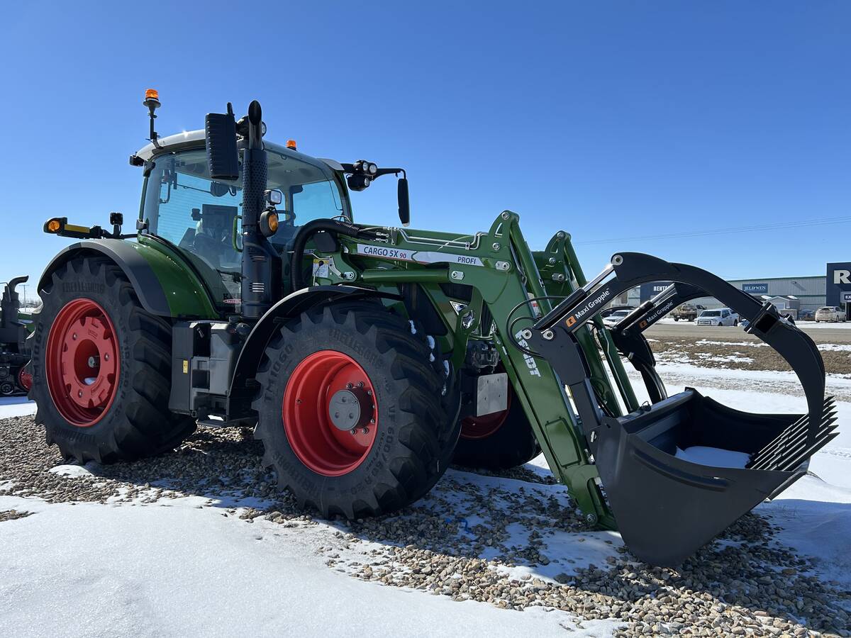 Loader tractor. Photo: Connor Bohachewski