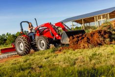 Massey Ferguson 2600H utility tractor. Photo: Massey Ferguson
