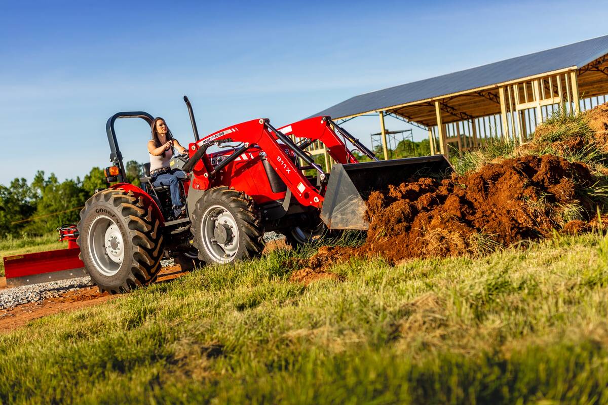 Massey Ferguson 2600H utility tractor. Photo: Massey Ferguson