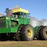 The WA-14, built by FWD Wagner for John Deere was produced from 1968 to 1970