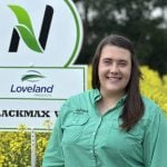 Shelby LaRose, crop nutrition product manager with Nutrien Ag Solutions, says field testing and grower education are key. PHOTO: Don Norman