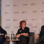 Arlene Dickinson speaks on a panel at the Canandian Agri-Food Policy Institute&#8217;s conference in Ottawa Oct. 2. Photo by Jonah Grignon
