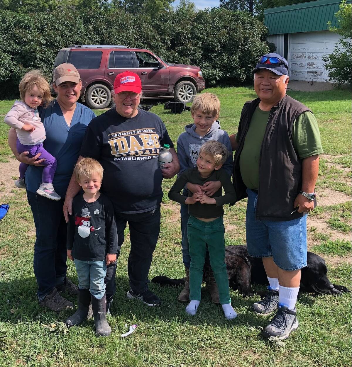 Aunt Heidi and Sherman came to visit in early July and we had a very good time with them. Photo: Heather Eppich