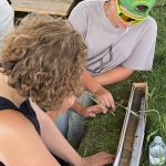 Core samples, University of Saskatchewan display, Ag in Motion 2024. Pic: Dave Bedard