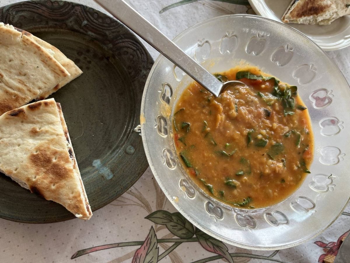 Tomato and red lentil soup is quick, simple and versatile. pic: dee Hobsbawn-Smith