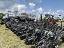 Fendt Momentum planter at Ag in Motion 2025. PHOTO: Don Norman