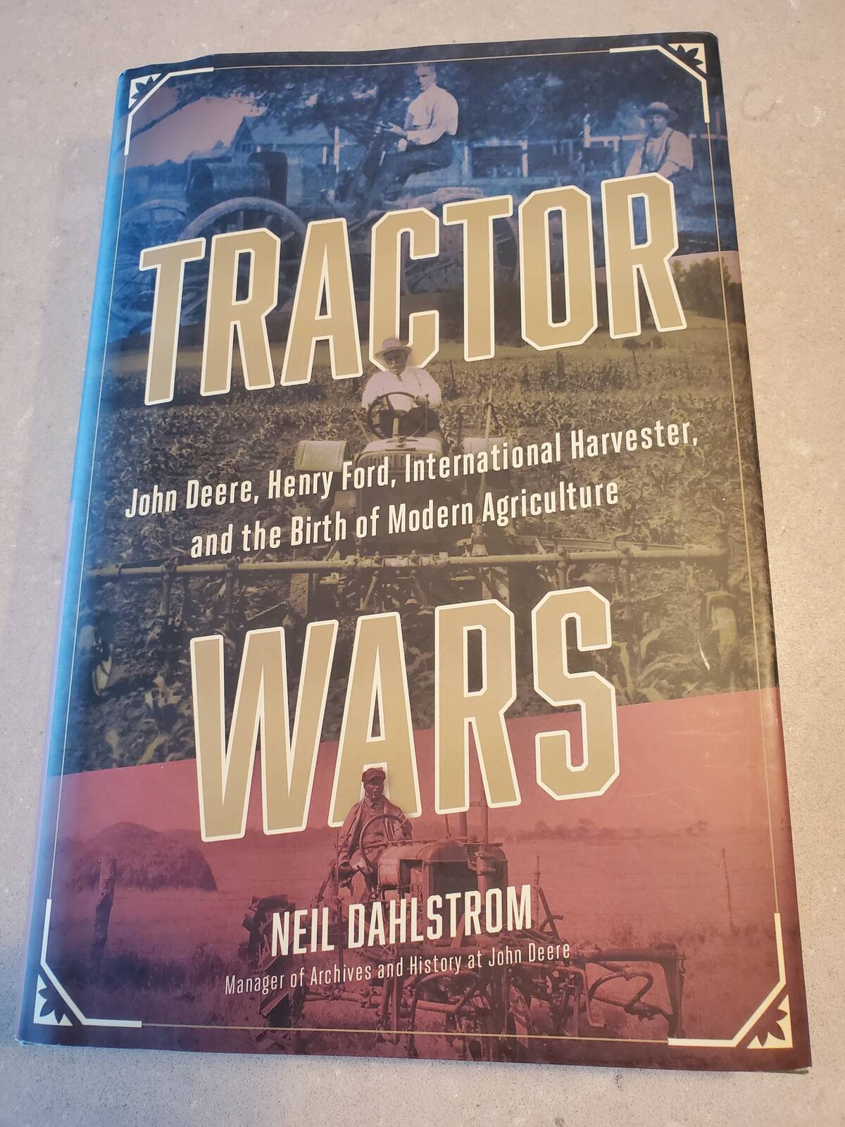 Deere’s archivist Neil Dahlstrom, a historian in his own right, authored this 2022 book on the history of machinery evolution as farming moved from horses to tractors.