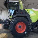 Claas combine - recropped image