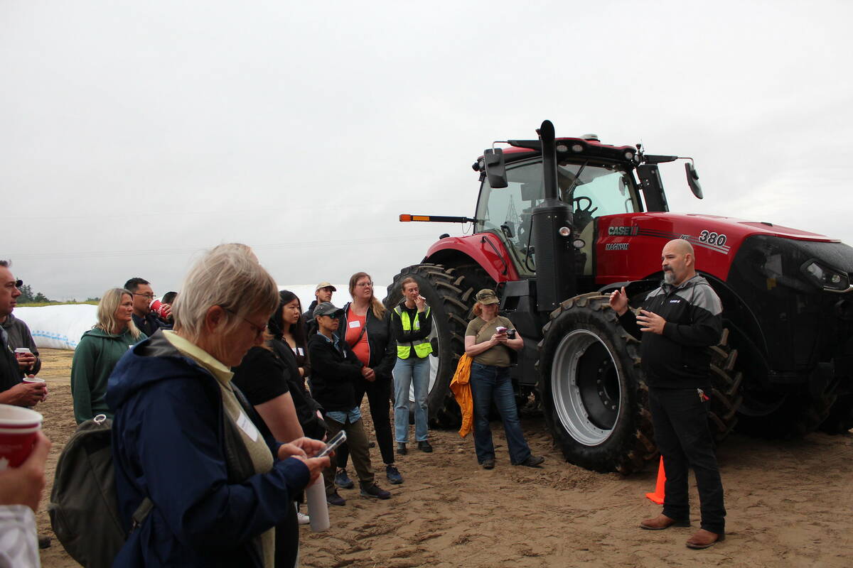 Demo Days at an Ottawa area farm, late August, 2025. Photo: AEM