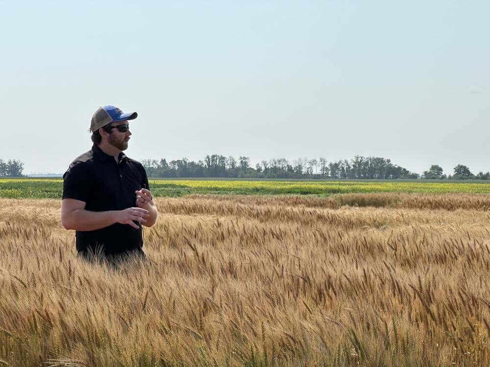 Ducks Unlimited Canada’s Alex Griffiths, speaking about Manitoba research that found nitrogen inhibitors reduce emissions — findings echoed by Guénette’s Alberta study. However, with little yield difference reported, farmers need to consider the costs, said Guénette.