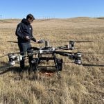 Farm-facing drone does the heavy lifting