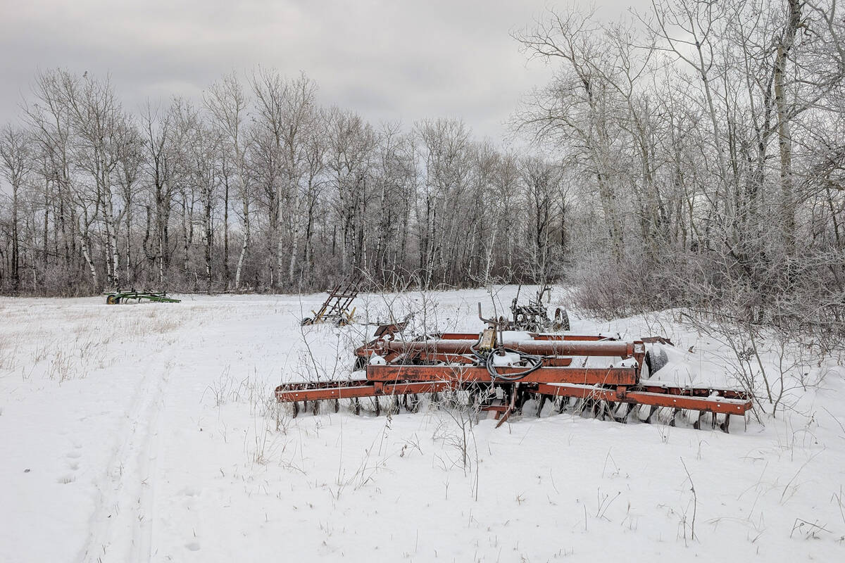 A snowy pasture scene in eastern Manitoba. Photo: Geralyn Wichers
