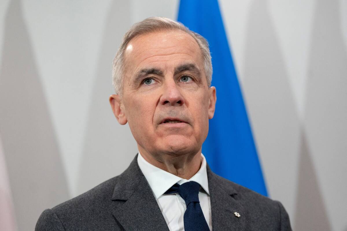 Canada&rsquo;s Prime Minister Mark Carney looks on during his meeting with Ukrainian President Volodymyr Zelenskiy in Halifax, Nova Scotia, Canada, December 27, 2025. REUTERS/Darren Calabrese
