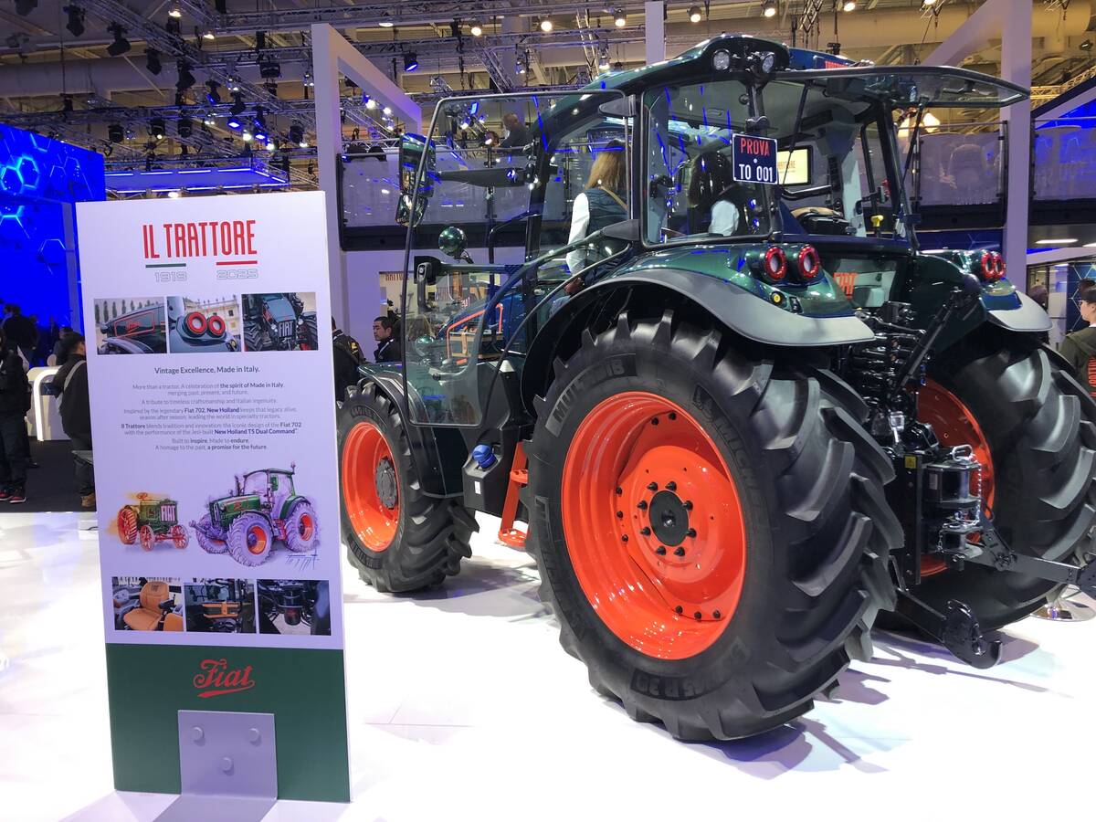 New Holland concept tractor