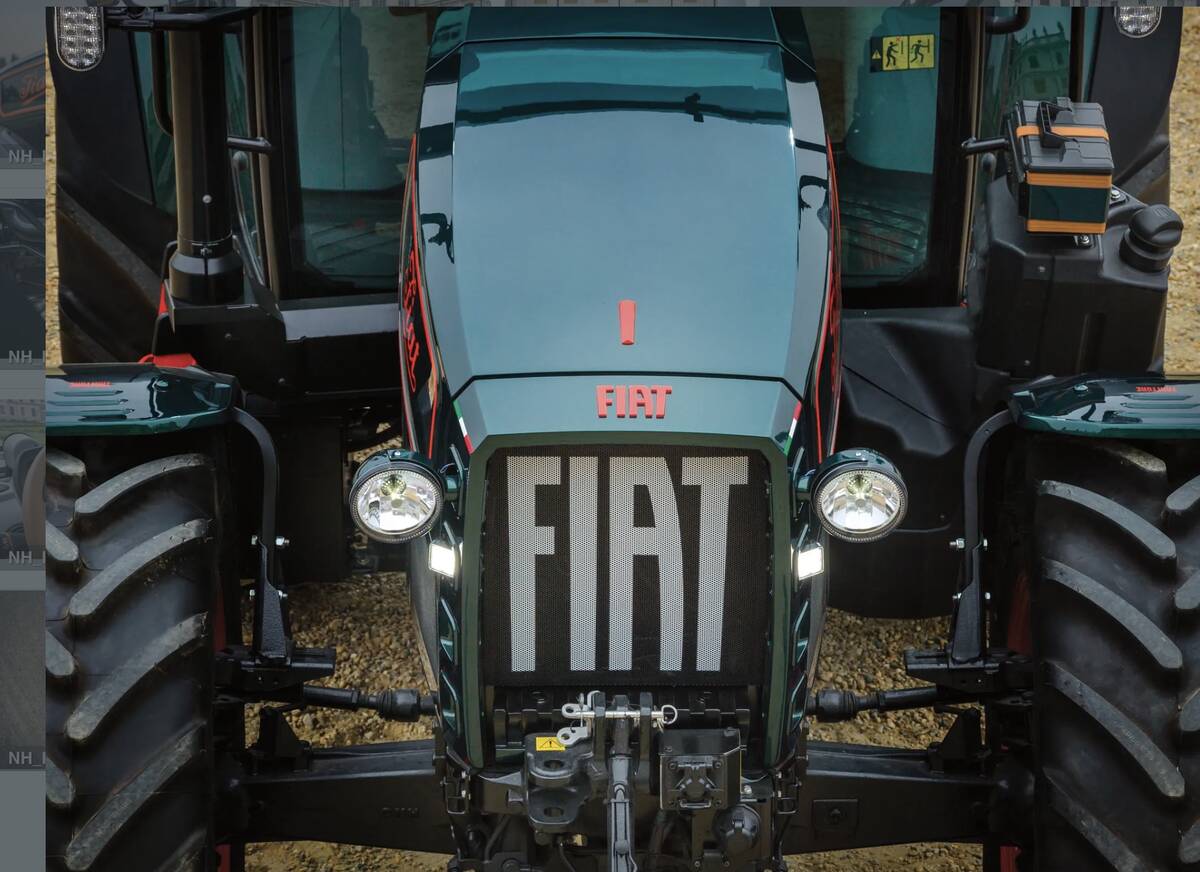 The concept tractor will be on display this year at the Customer Centre at NH&rsquo;s assembly plant in Jesi, Italy. Photo: New Holland