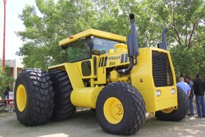 Built in 1979, this home-built tractor, one of two ever made, is rated at 600 horsepower