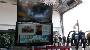 Two TV screens in the service bay told me who was working on my vehicle and showed me what they were doing