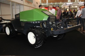 The fully autonomous Greenbot made its commercial debut at Agritechnica in November.