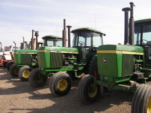 Demand for the Deere tractors was far stronger than the older Case models