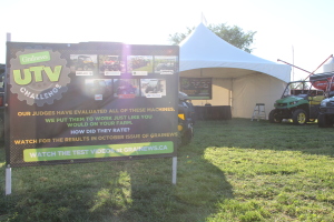 Our display at the Ag in Motion farm show last week