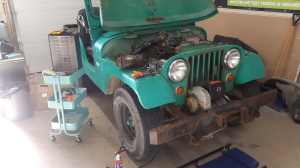 The remanufactured part that arrived for this old Jeep was defective right out of the box.