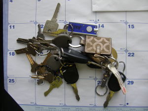 With piles of keys that no longer had any use, it was time for me to sort through them.