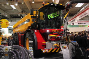 There are also a lot of machines on display that aren't common on North American farms.