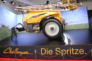 Many displays, like this one with a sprayer mounted on the wall are pretty unique