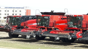Compared to other ag equipment, new combines have seen the largest jump in sales so far this year. 
