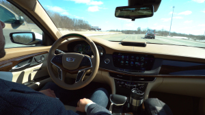 The 2018 CT6 Cadillac is able to drive itself on limited-access highways