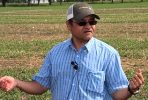 Hector Carcamo, with Agriculture Canada trying to keep a step ahead of crop pests