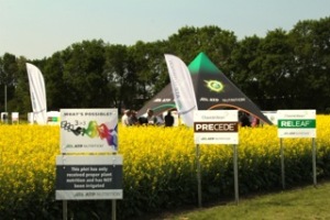 Last year ATP Nutrition produced a 94 bu pea crop. This year looks like they are going for 200 bu canola. We'll see.