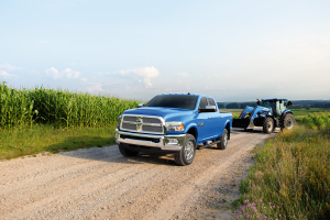 Ram trucks will offer the Harvest Edition models this fall available in New Holland Blue or Case IH red